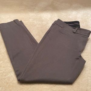 Banana Republic Sloan Fit Gray Cropped Pants